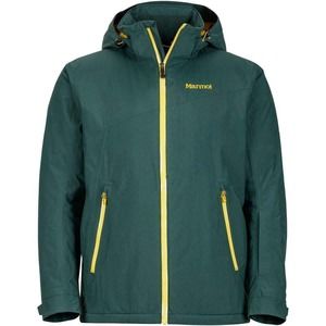 Marmot Axis Jacket Dark Spruce & Yellow RECCO